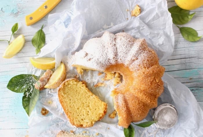 Greek Yogurt Lemon Cake Recipe
