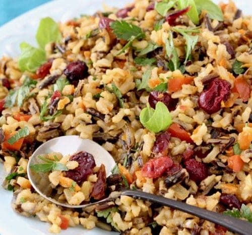 Cranberry Wild Rice Pilaf