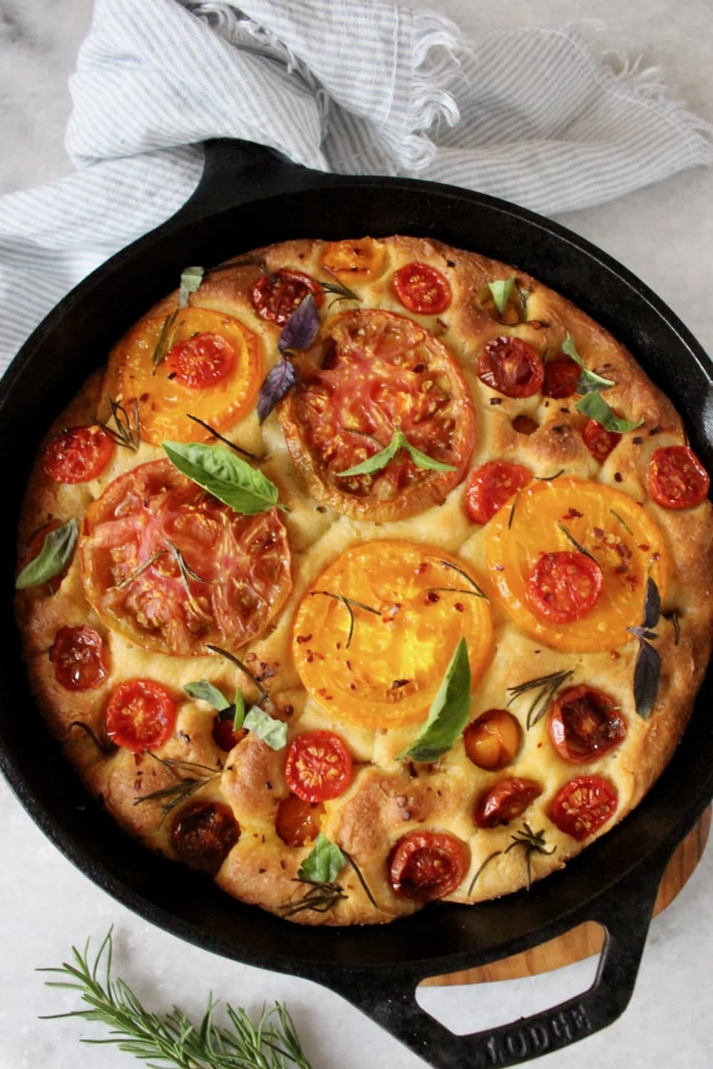 Italian Focaccia Bread Recipe
