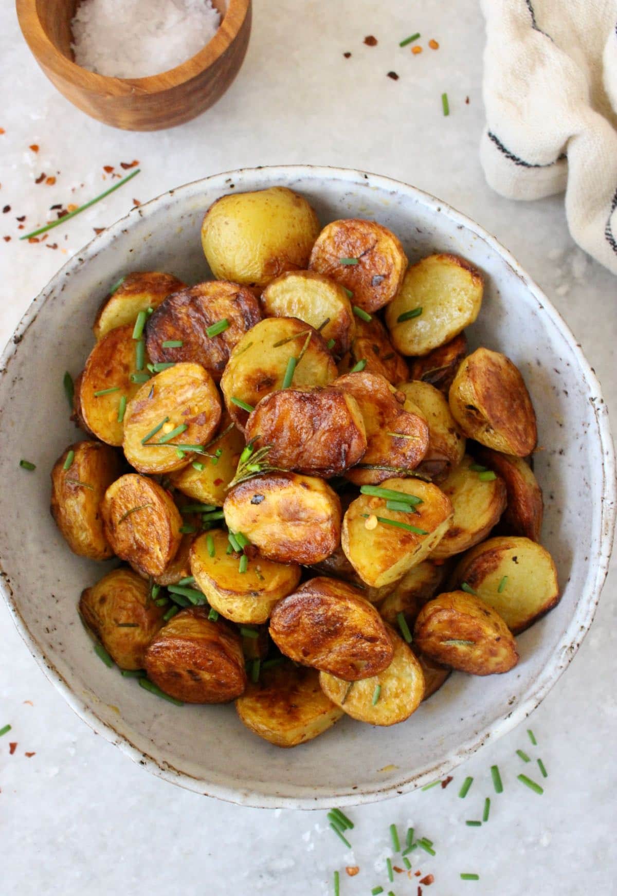 Oven Roasted Baby Potatoes
