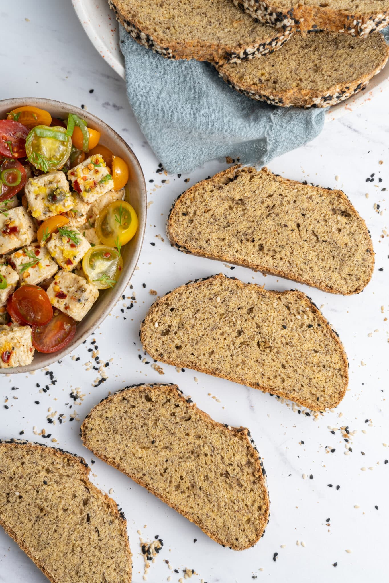 Healthy Chickpea Bread (gluten-free)