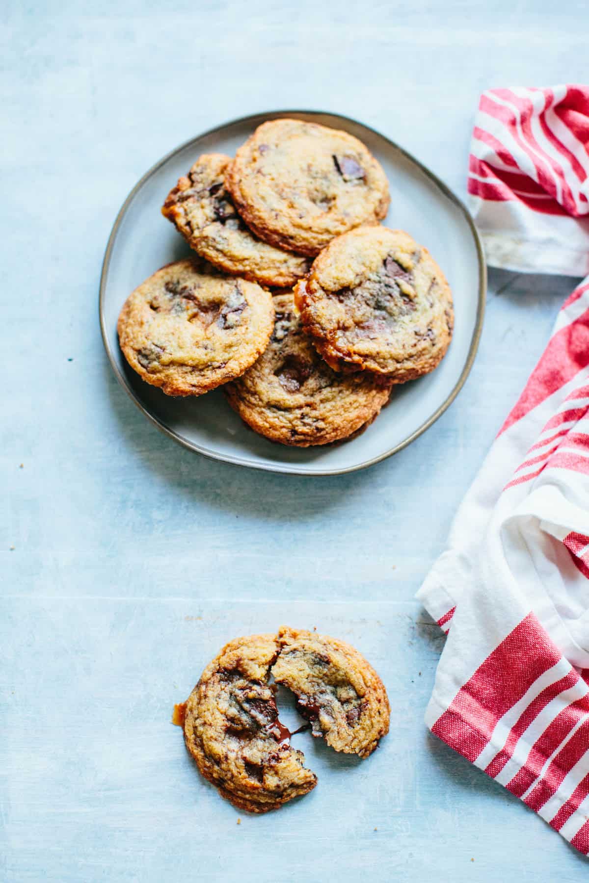 Chocolate Toffee Chip Cookies