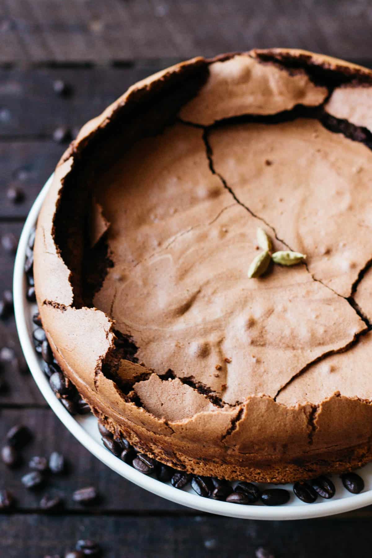 Turkish Coffee Flourless Chocolate Cake