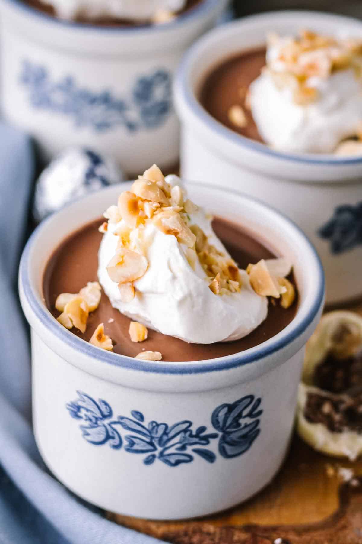 Chocolate Hazelnut Panna Cotta