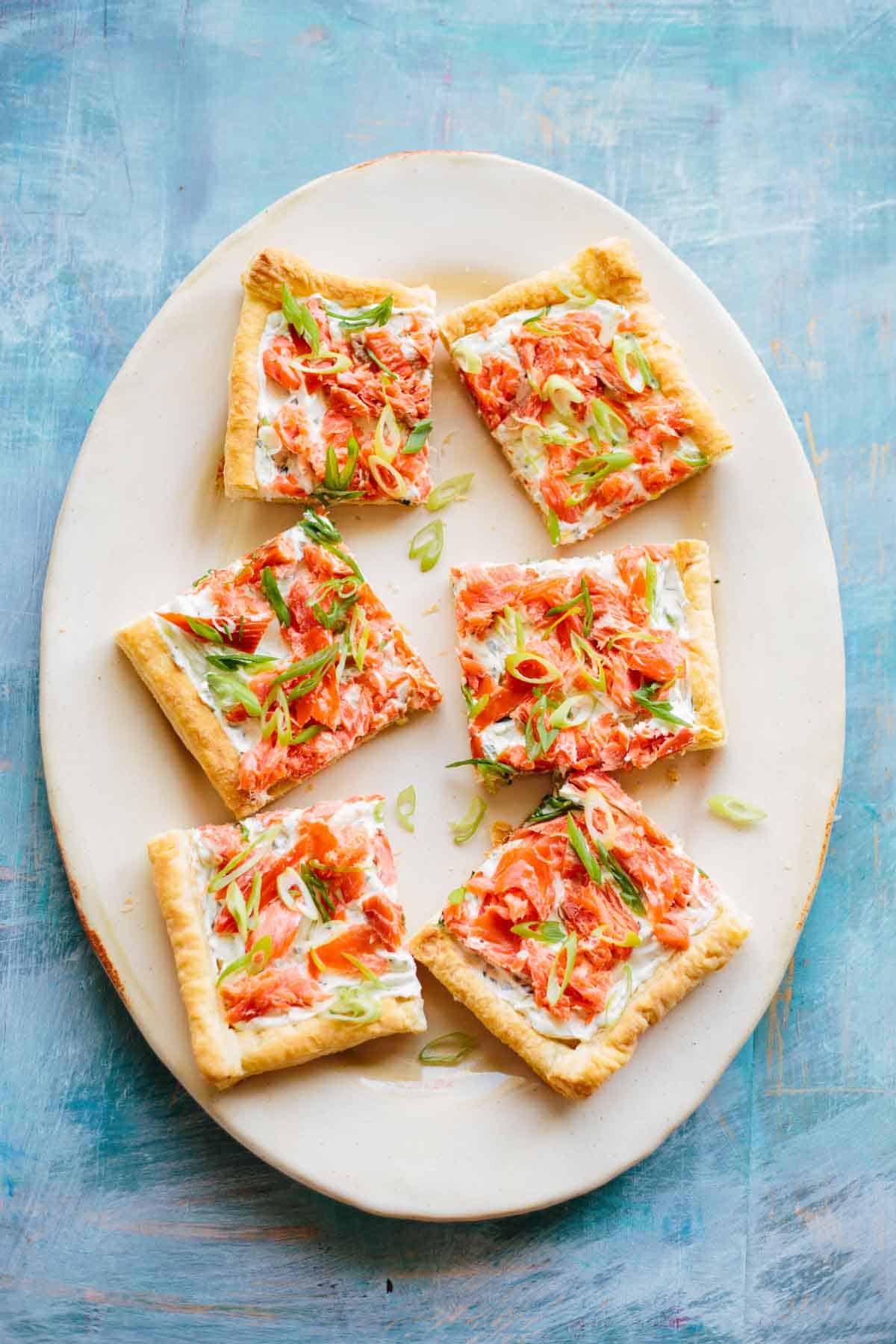 Easy Smoked Salmon Tart