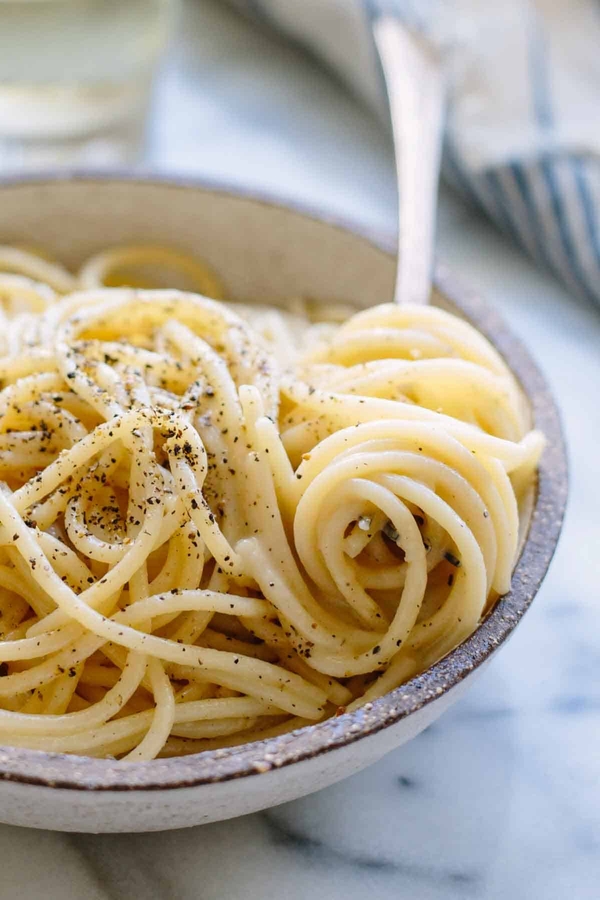 Spaghetti Cacio e Pepe
