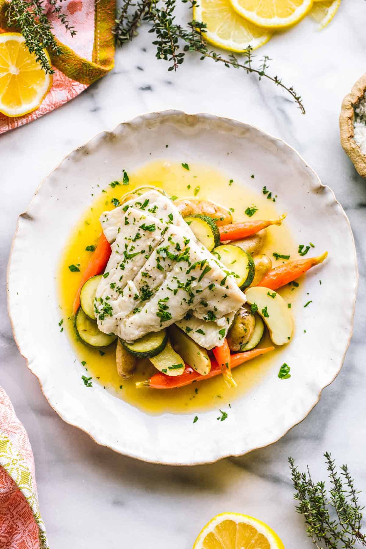 How to Make Butter Poached Fish (Recipe with Video)