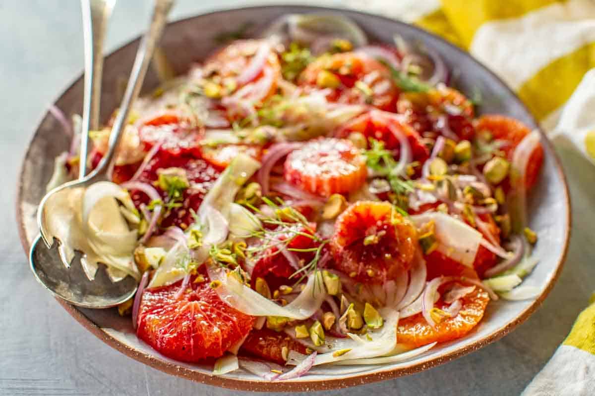 Fennel Orange Salad with Pistachios