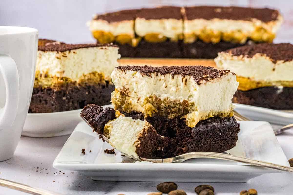 Tiramisu Brownies