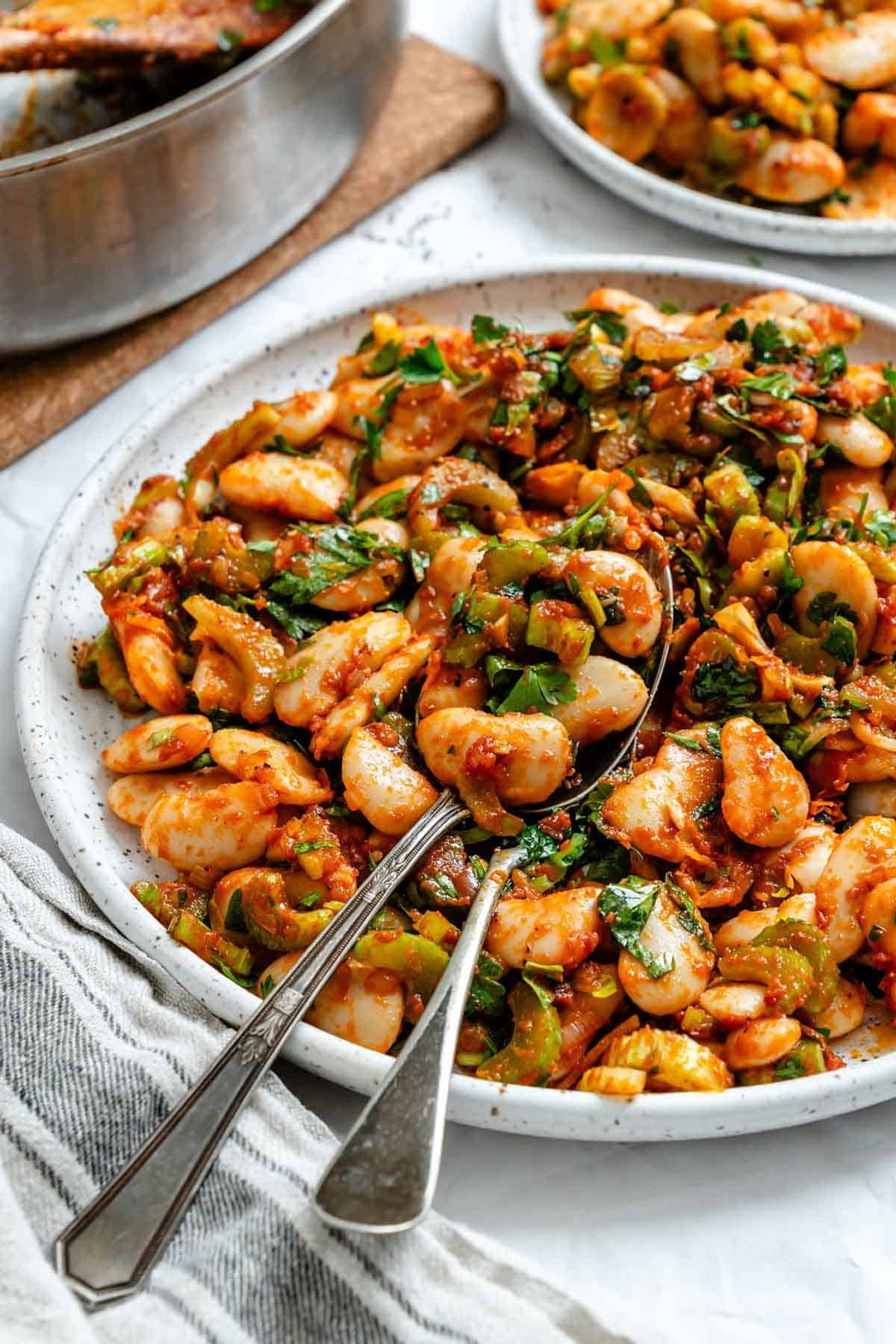 Spanish Style Gigante Bean Salad