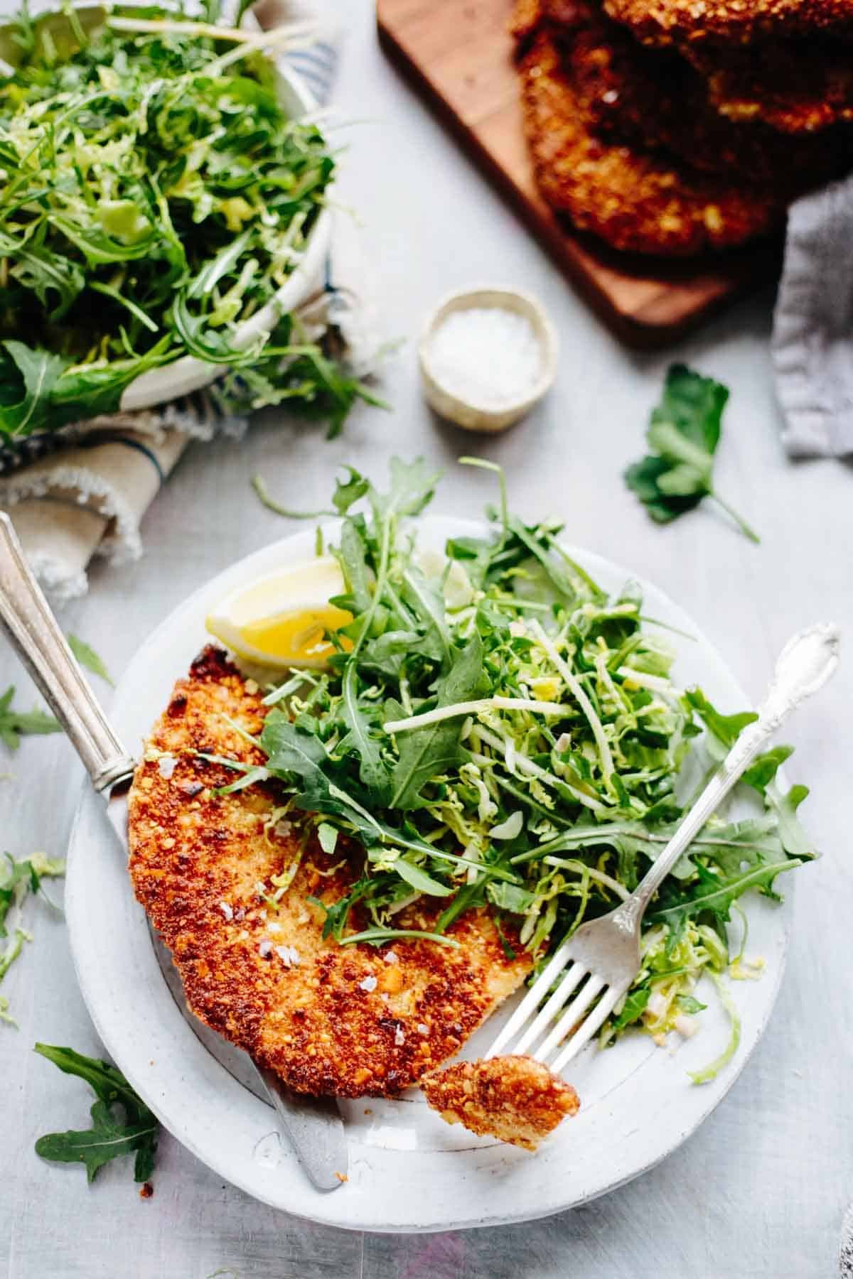 Almond Chicken Cutlets