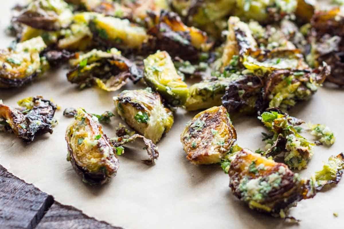 Roasting Crispy Brussels Sprouts in the Oven