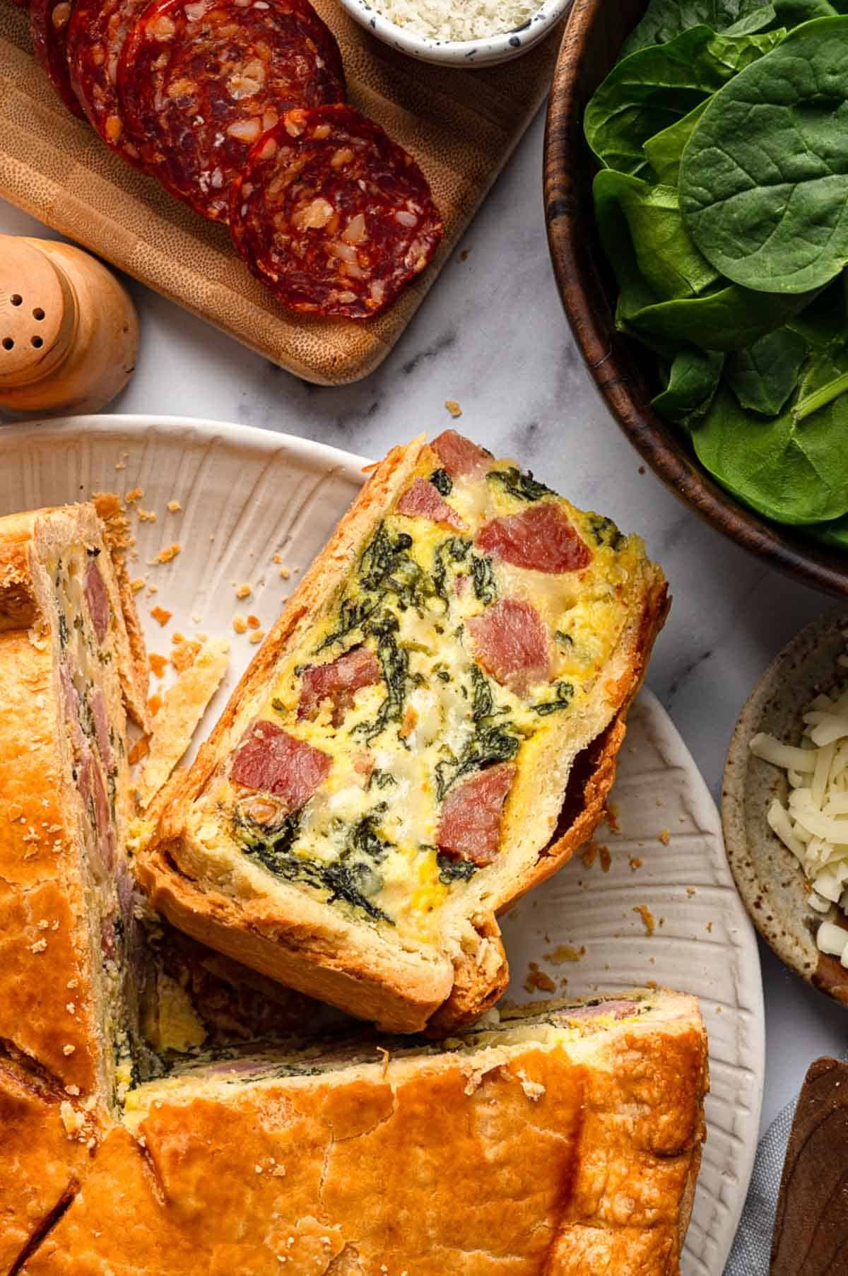 Pizza Rustica Recipe (Easter Pie)