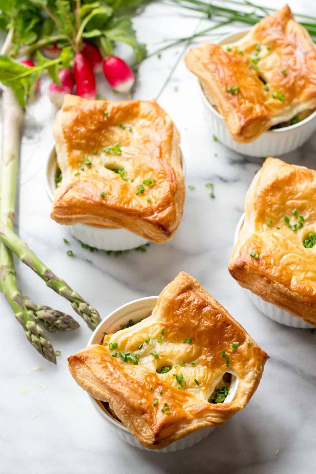 Spring Chicken Pot Pie