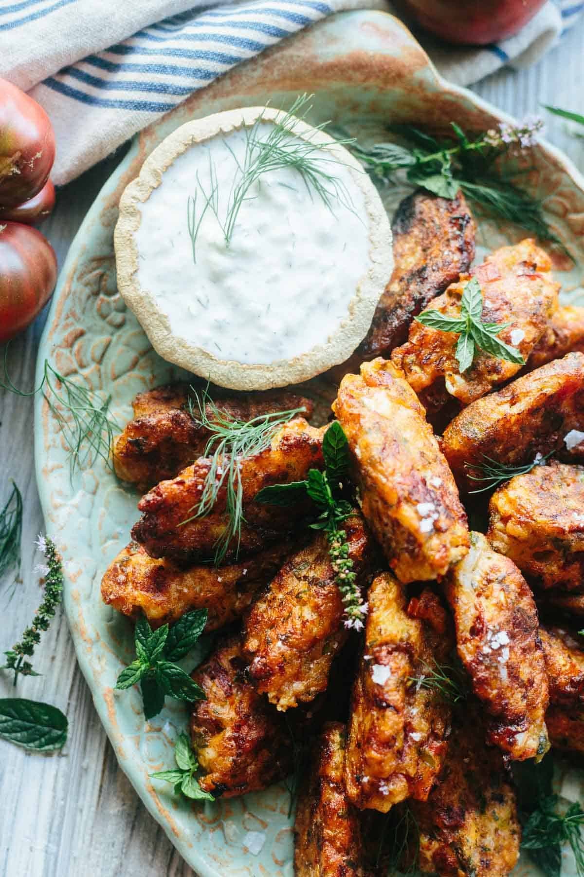 Greek Tomato Fritters (Tomatokeftedes)