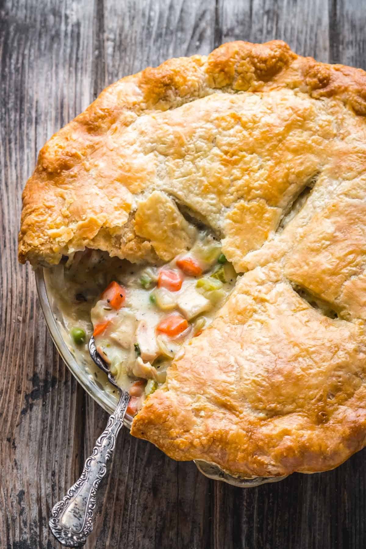 Double Crust Chicken Pot Pie