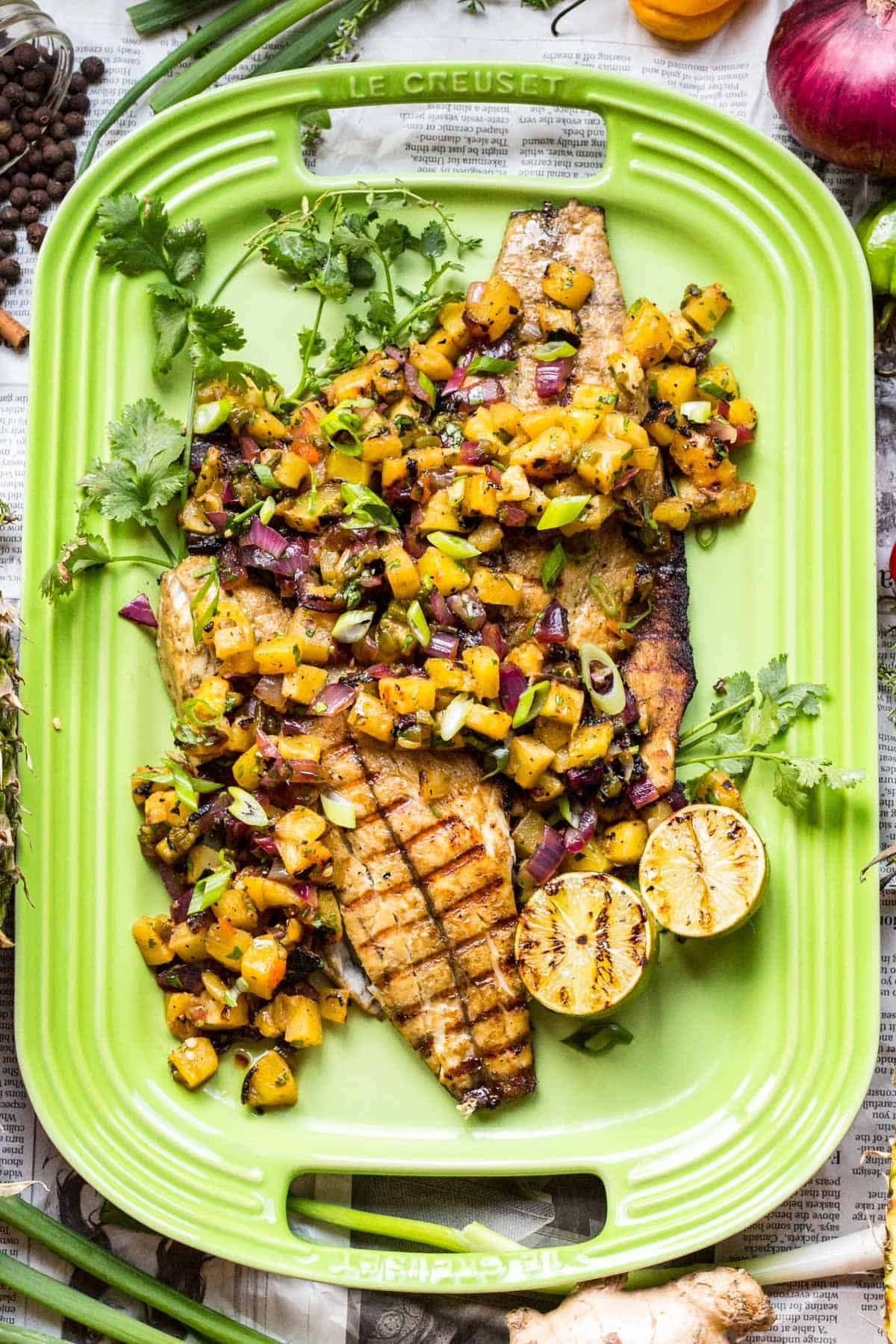 Jamaican Jerk Fish