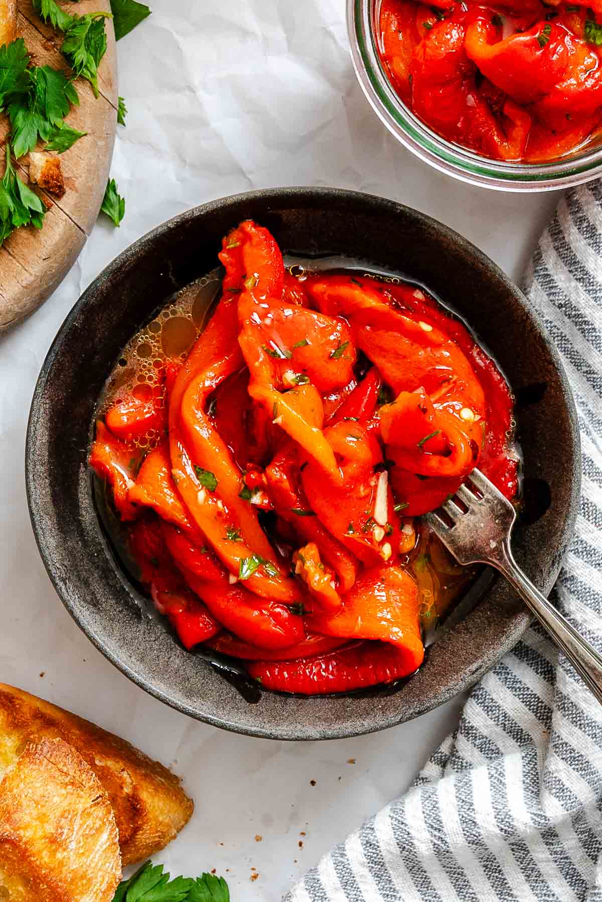 Homemade Roasted Red Peppers Recipe