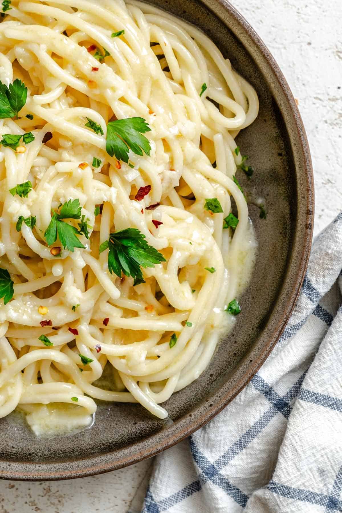 Spaghetti Aglio e Olio Recipe