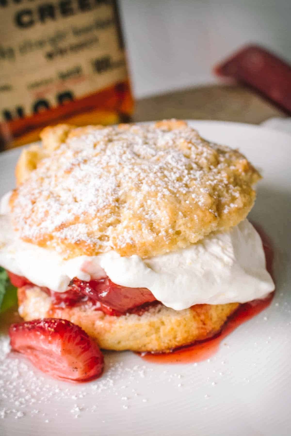 Strawberry Rhubarb Shortcakes