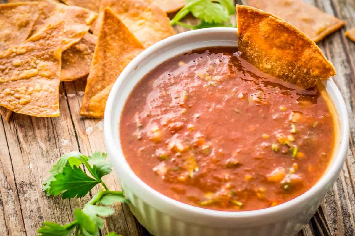 Easy Tomato Salsa