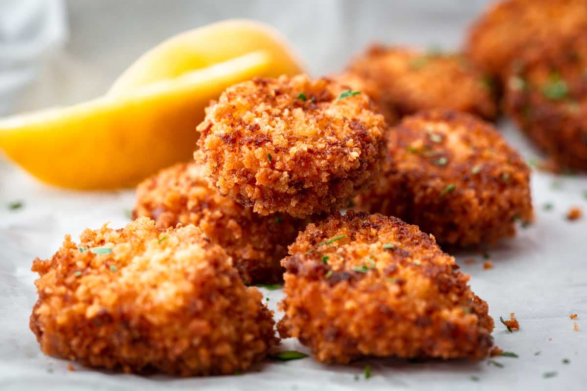 Best Fried Scallops (Panko Breaded)