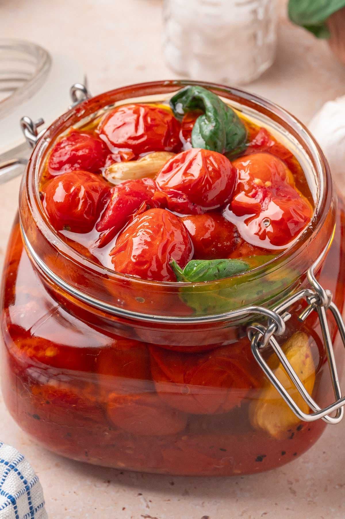 Slow Roasted Cherry Tomatoes (Tomato Confit)