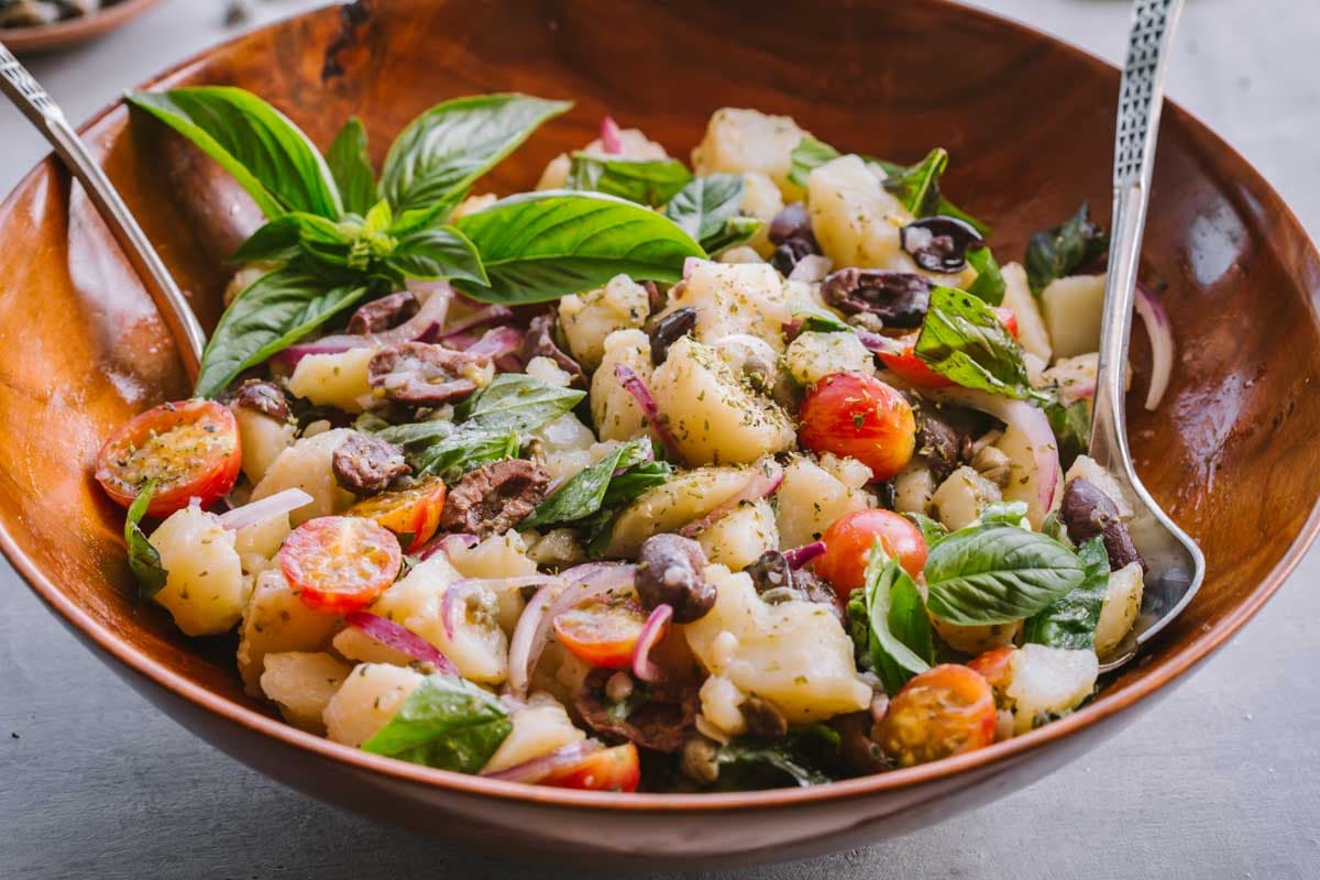Insalata Pantesca (Pantelleria Style Potato Salad)