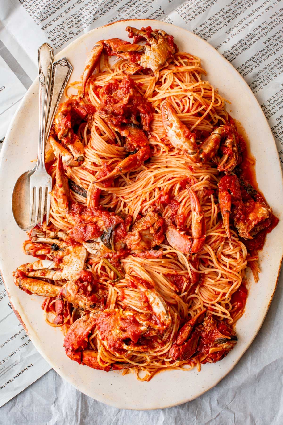Crabs in Red Sauce (Italian Crab Gravy)