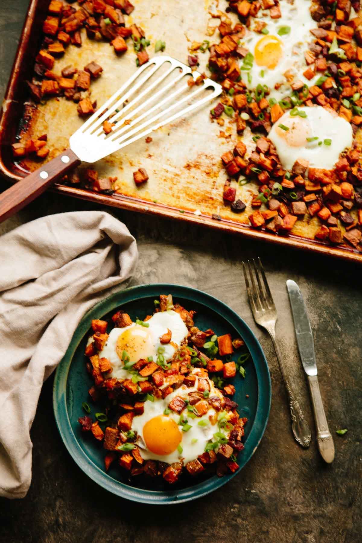 Sweet Potato Hash with Chorizo