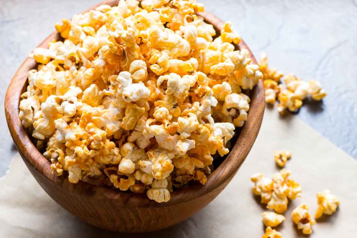 Popcorn with Buffalo Honey Butter