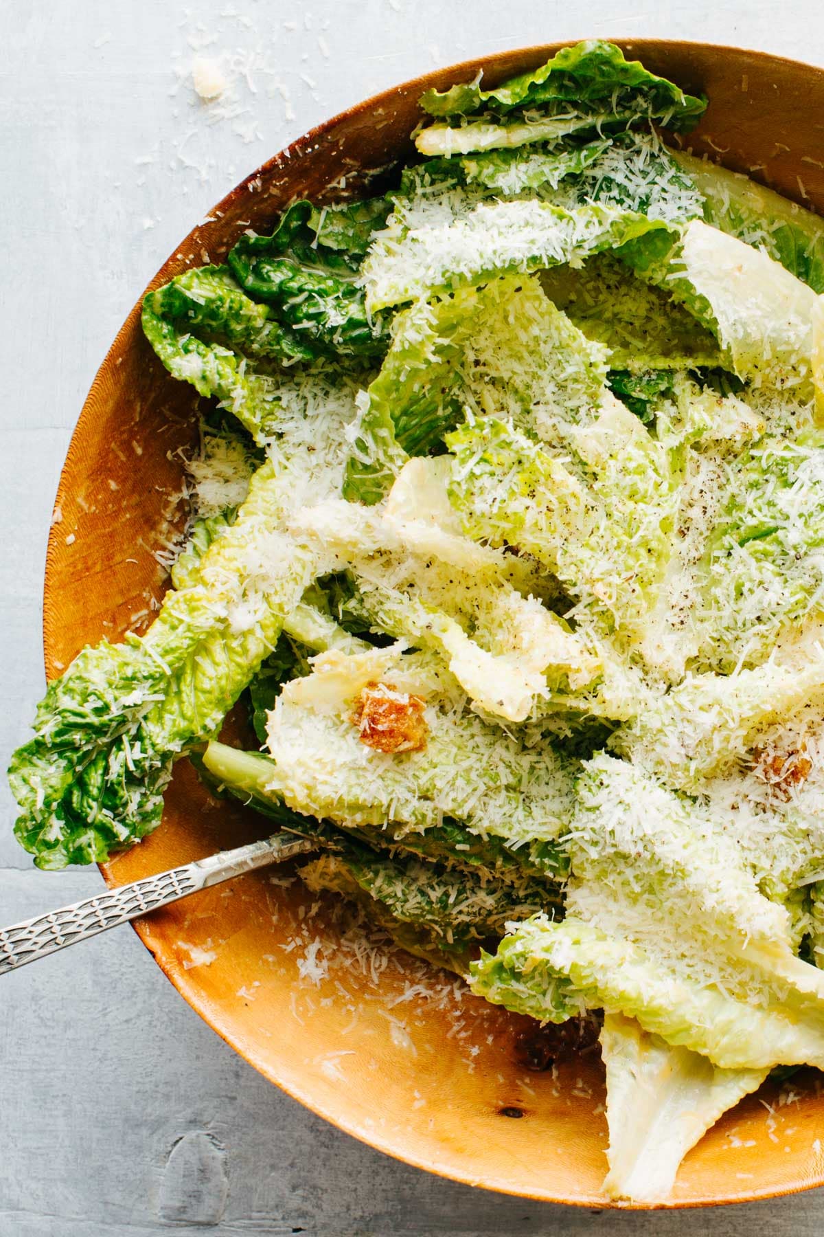 Classic Caesar Salad (Tableside Recipe)