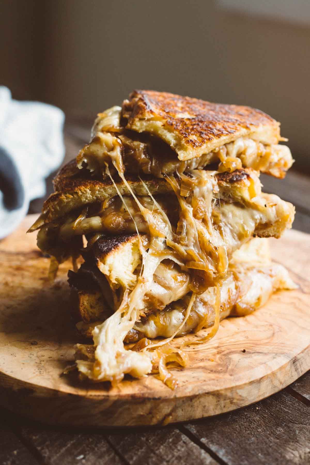 French Onion Grilled Cheese Sandwich