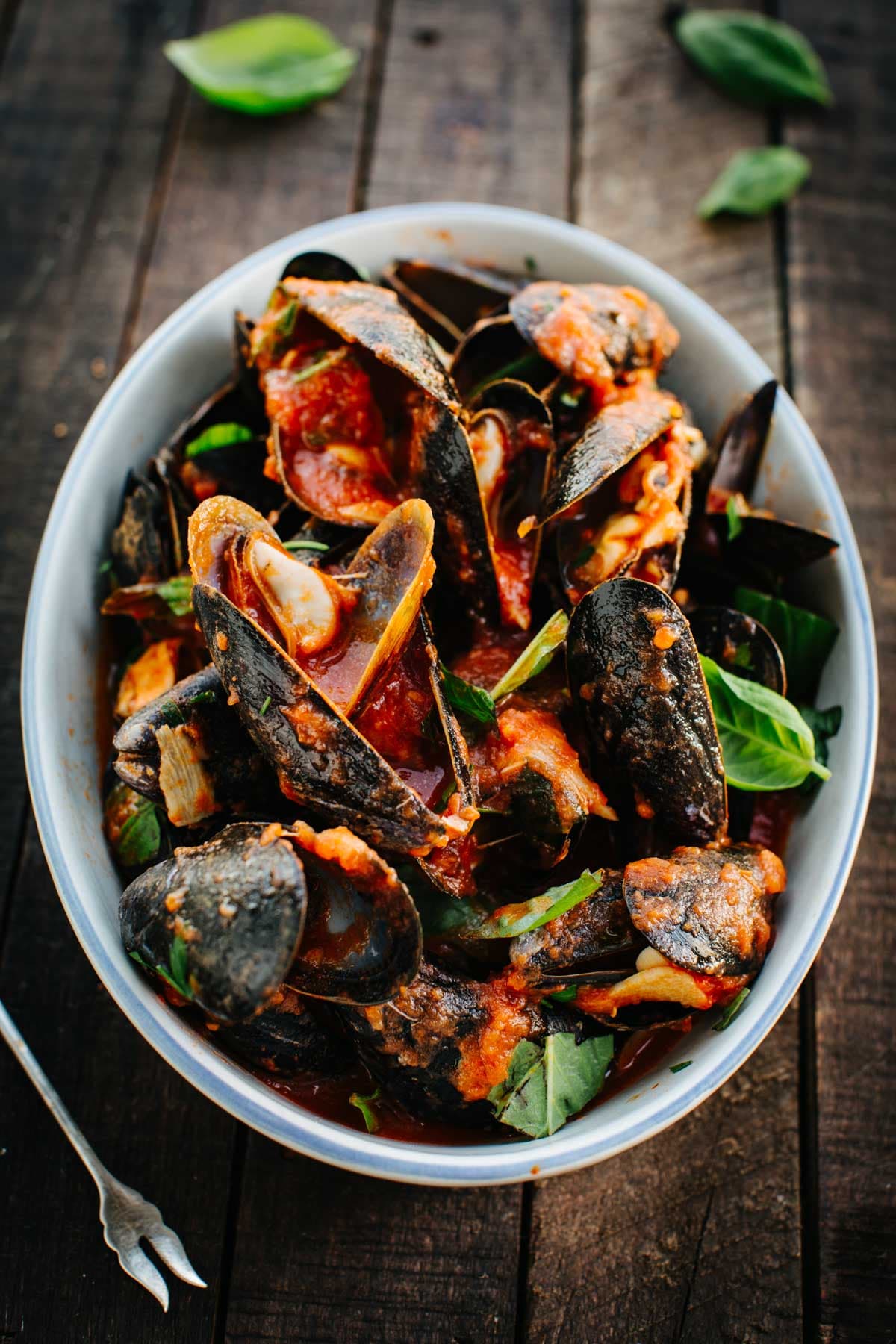 Mussels in Marinara Sauce