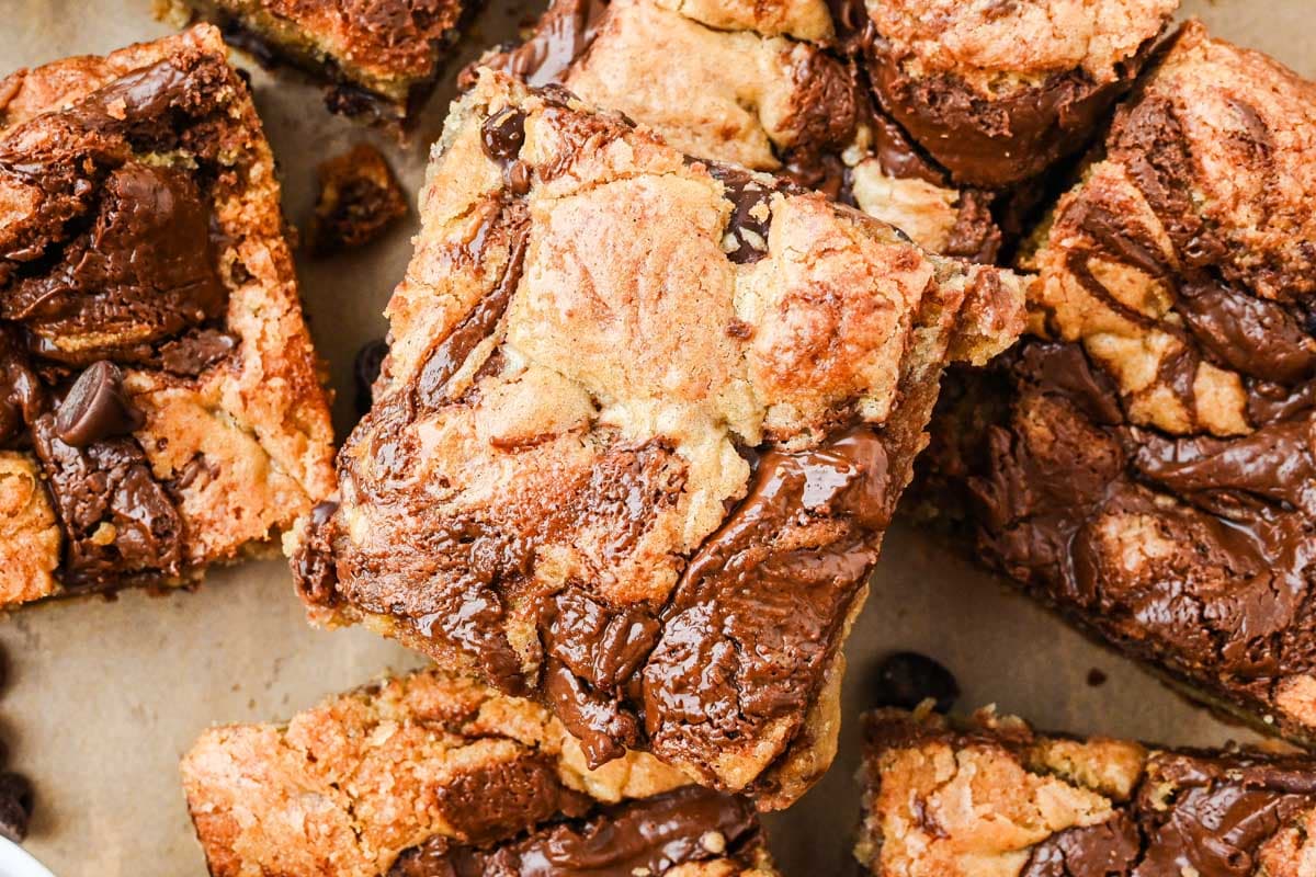 Easy Nutella Bars