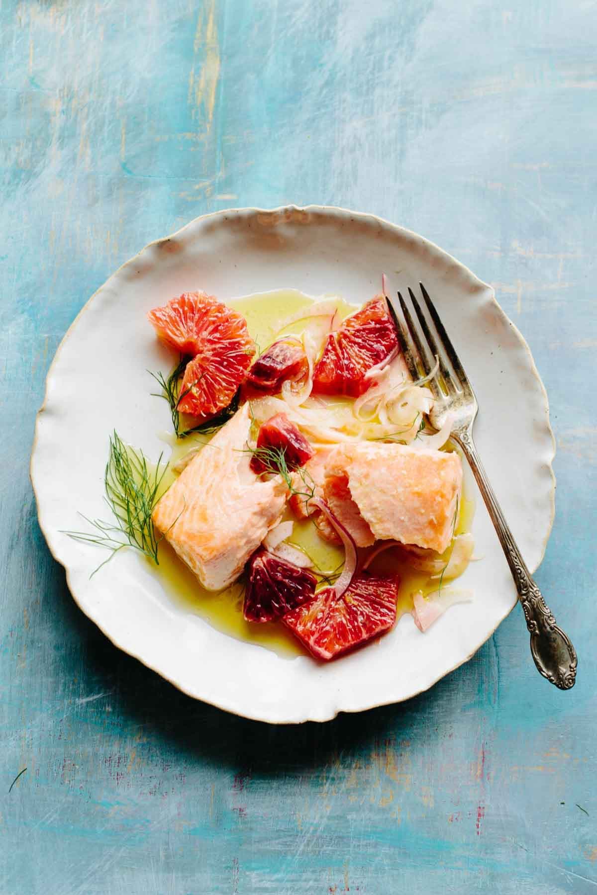 Slow Roasted Salmon