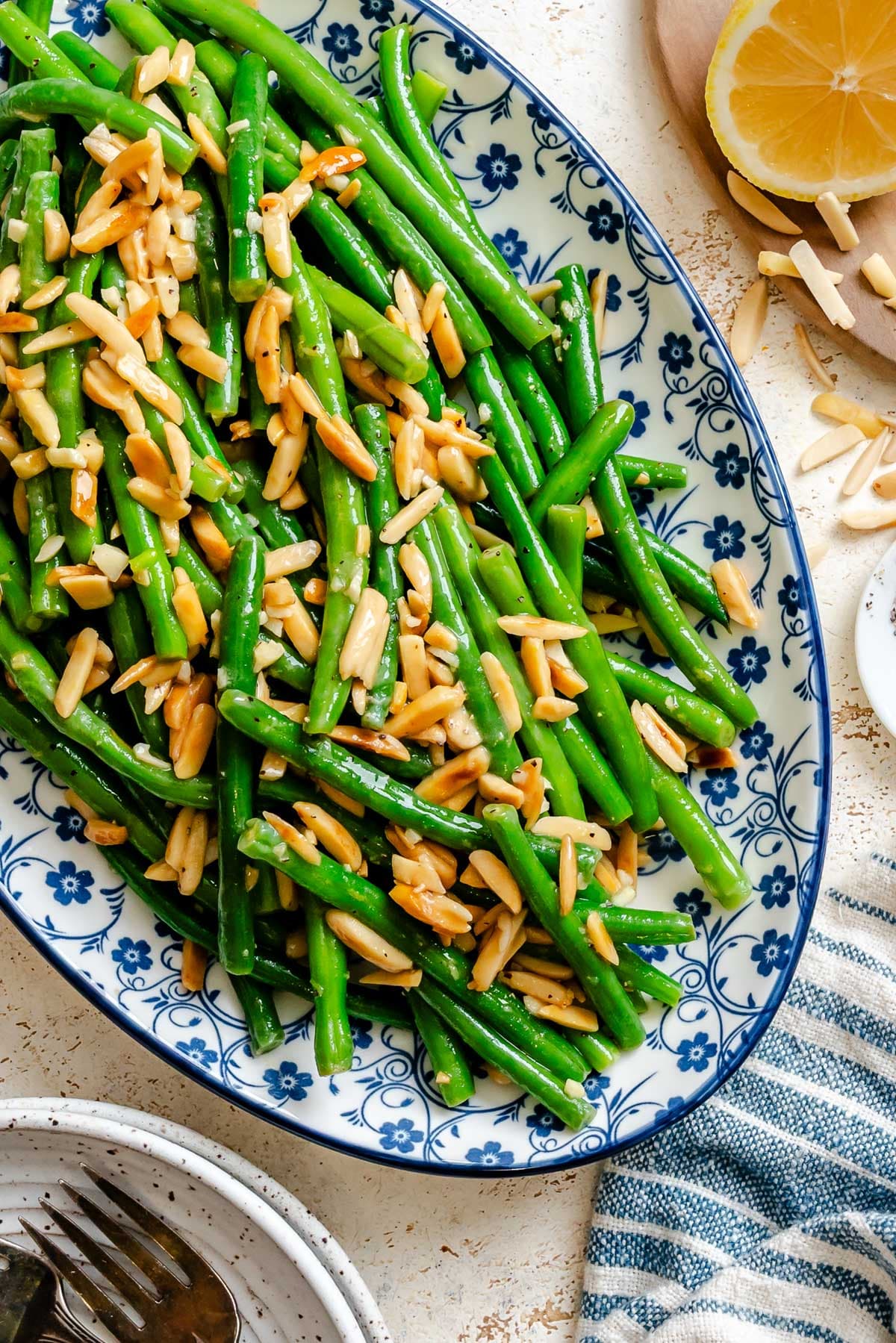 Green Beans Almondine (Amandine)