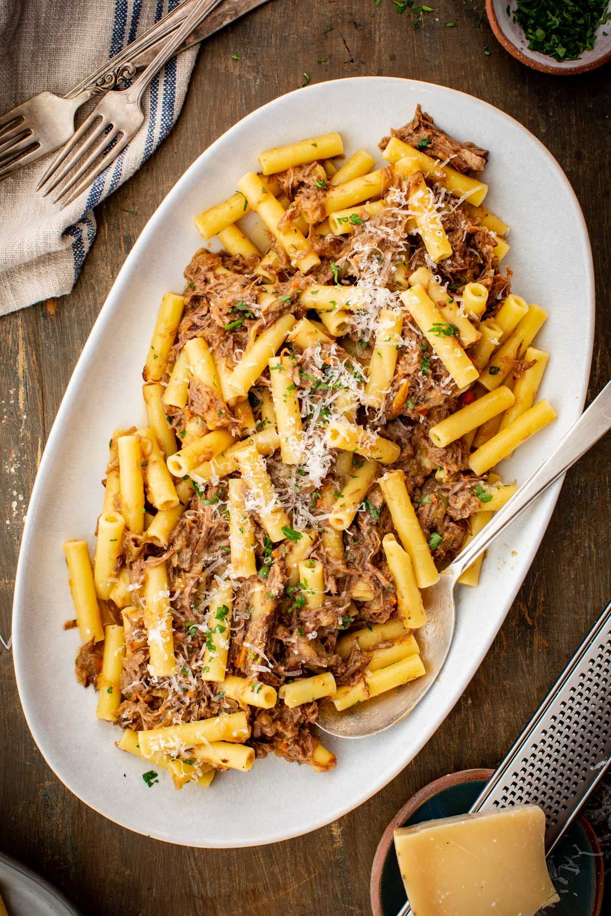Pasta alla Genovese Napoletana