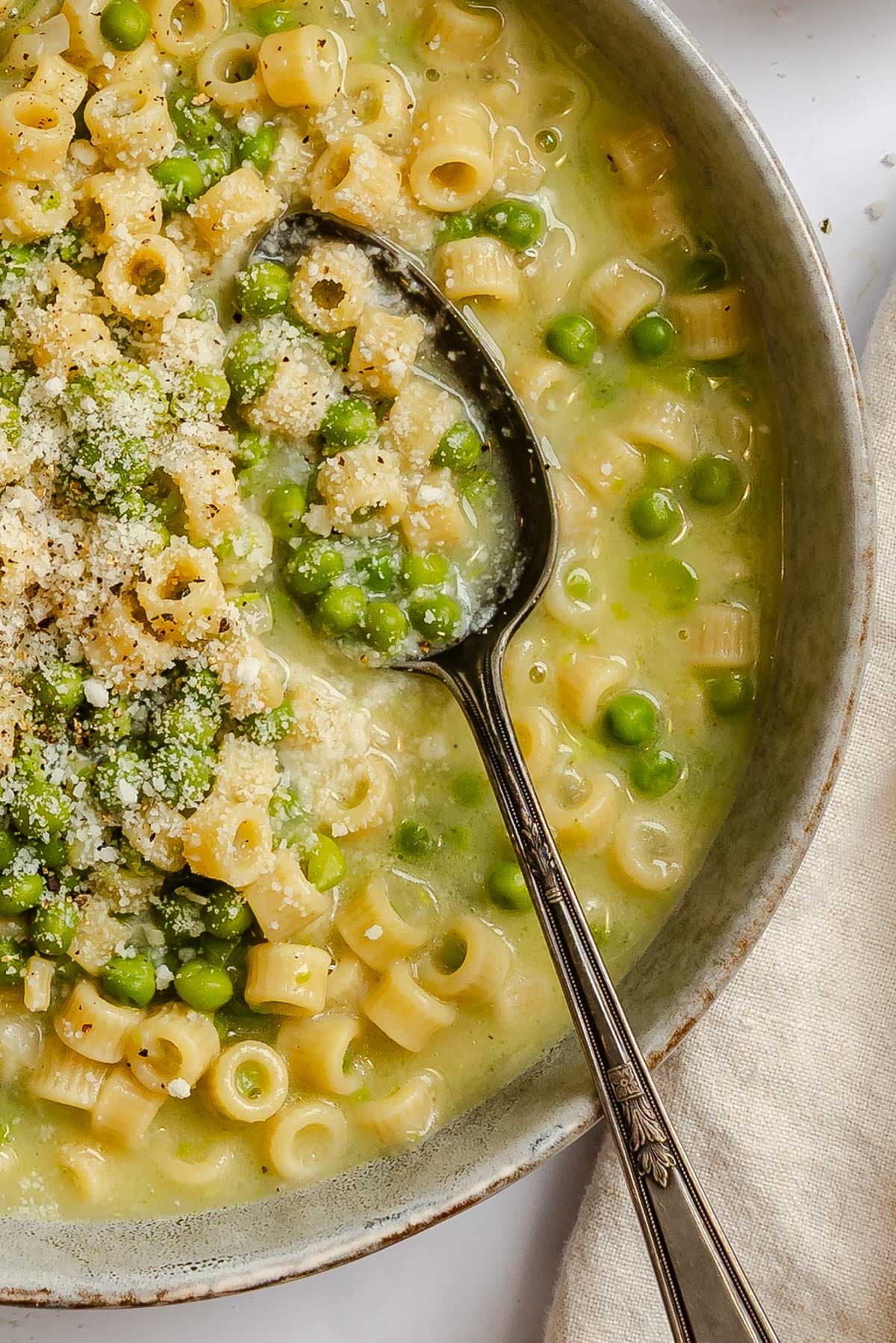 Pasta and Peas (Pasta e Piselli)