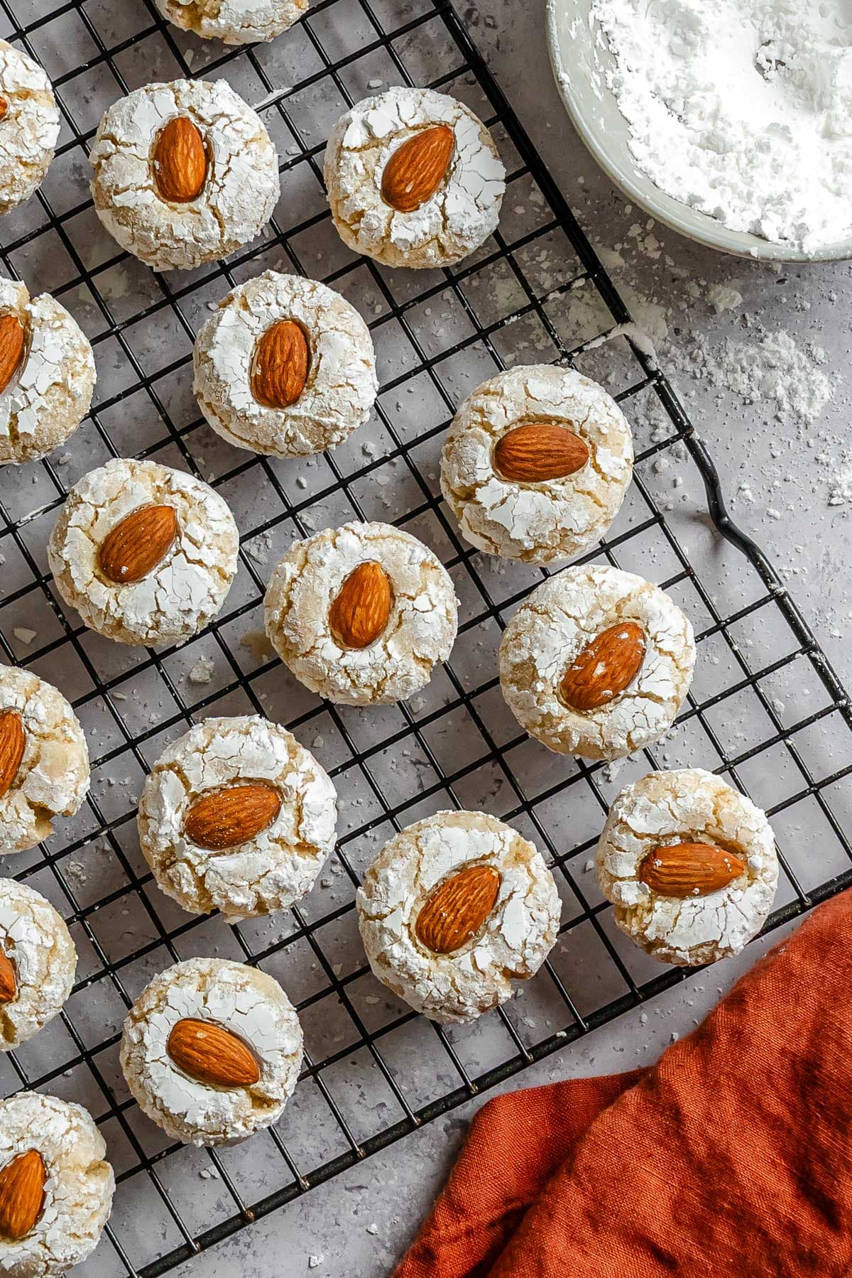 Soft Italian Almond Cookies