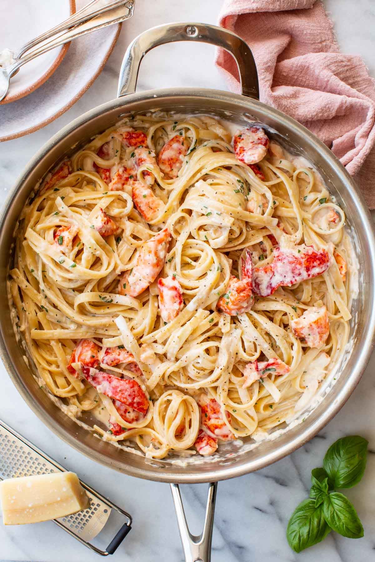 The Best Lobster Pasta