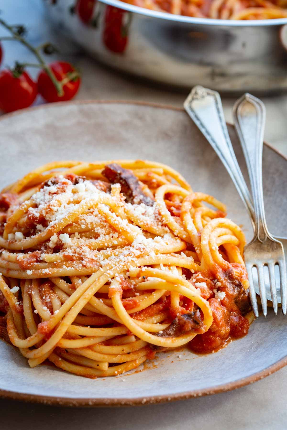 Classic Pasta Amatriciana Recipe