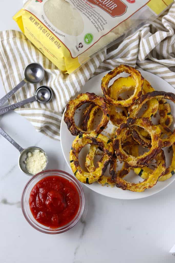 Air Fried Delicata Rings