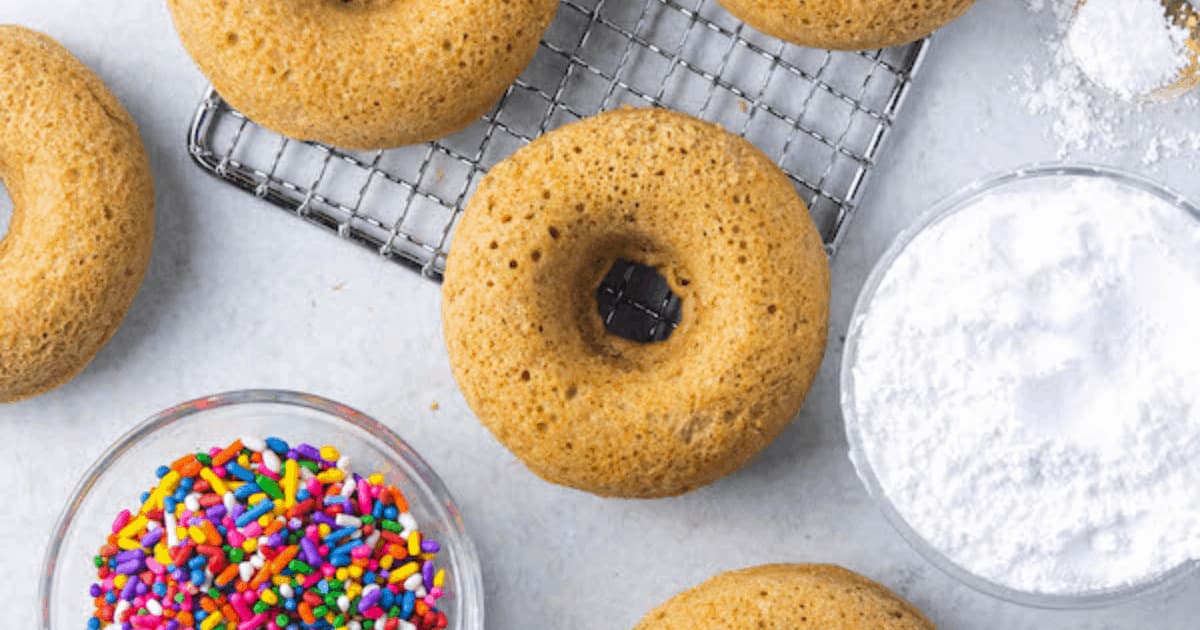 Baked Whole Wheat Donuts