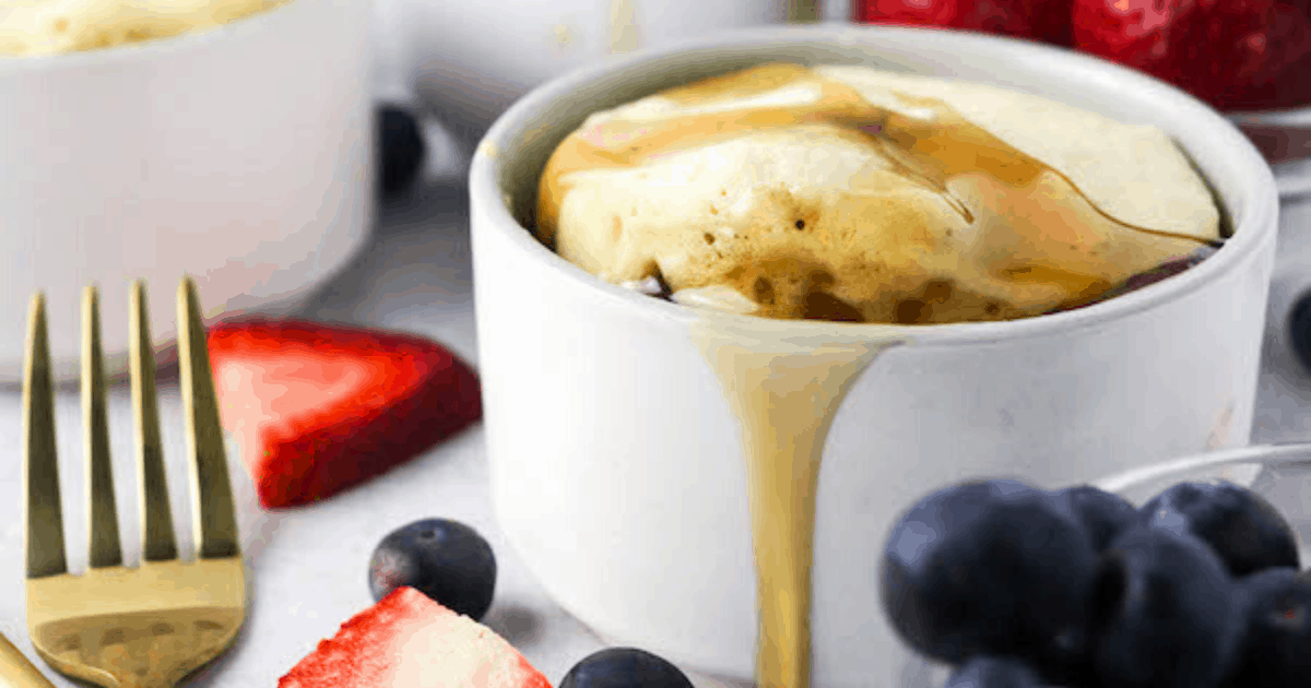 2 Minute Pancake In A Mug