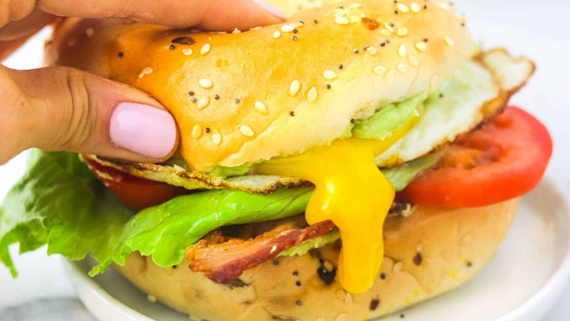 Ultimate BLT Bagel Sandwich