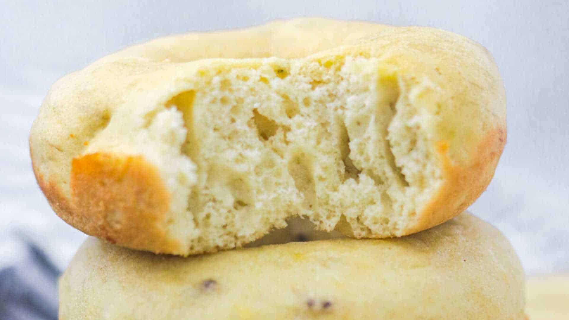 Easiest Baked Banana Donuts