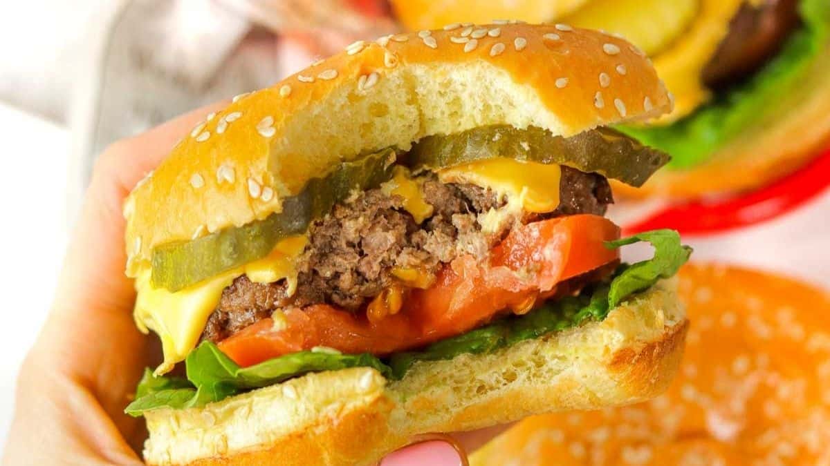 Juicy Air Fryer Burger Patties