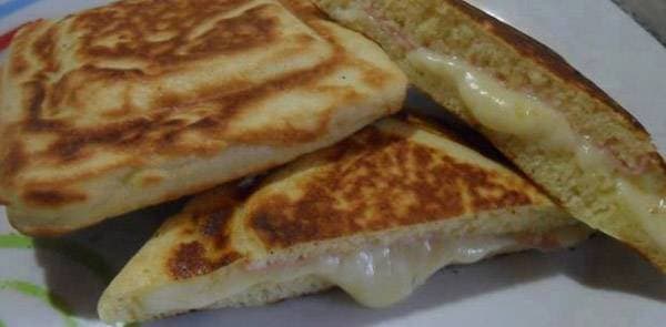 Crepe Suiço de Sanduicheira