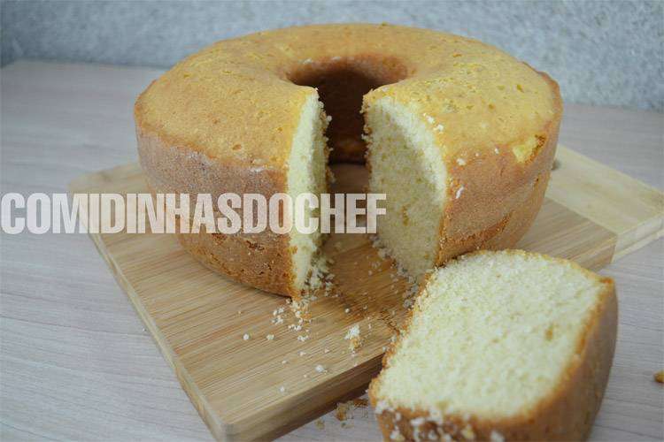 Receita de Bolo Simples de Trigo